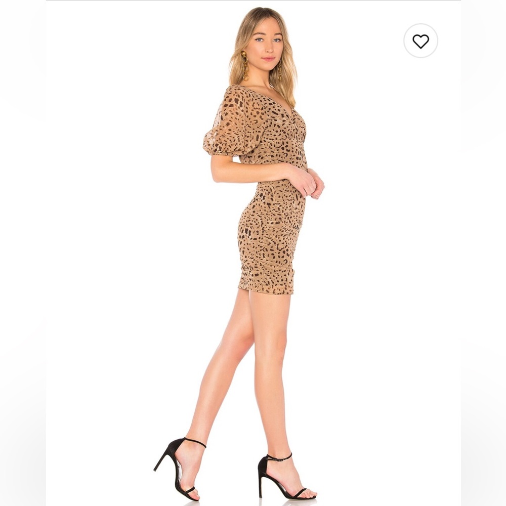 NWOT LPA Revolve leopard print dress